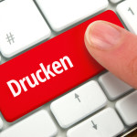 Tastatur - Taste Drucken - druckfaehiges PDF