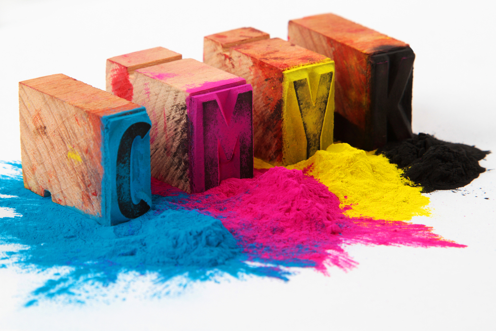 CMYK-Farbstempel - Farbmanagement