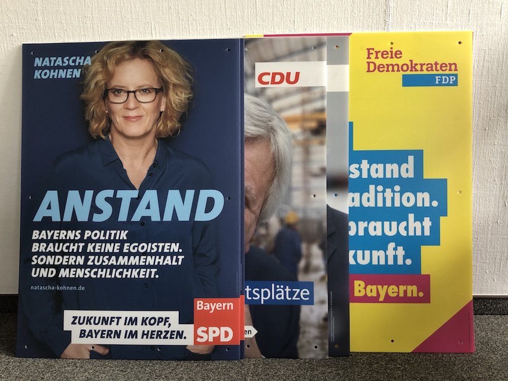 Beispiele Wahlplakate