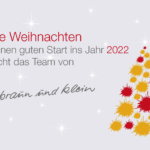 Braun-Klein Siebdruck GmbH: Frohe Weihnachten und einen guten Start ins Neue Jahr