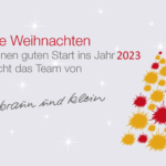 Braun-Klein Siebdruck GmbH: Frohe Weihnachten und einen guten Start ins Neue Jahr